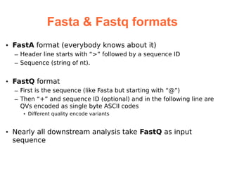 Fasta Variants NGS Data Preprocessing | PDF