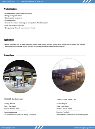 Ngt led 120w,150w,160w