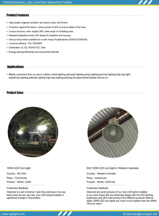 Ngt led 120w,150w,160w