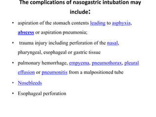 Ng Tube Injuries NG Tube.pptx