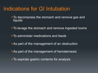 Intestinal Intubation Ng tube insertion & feeding, CAREOFNG TUBE SHIVA NAGU | PPT