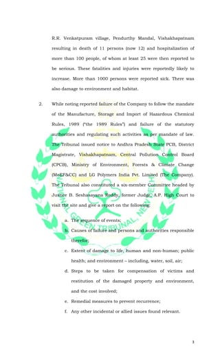 3
R.R. Venkatpuram village, Pendurthy Mandal, Vishakhapatnam
resulting in death of 11 persons (now 12) and hospitalization...