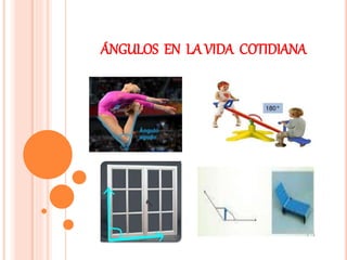 ÁNGULOS EN LAVIDA COTIDIANA