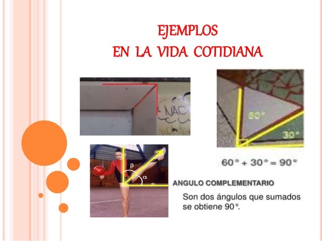 ÁNGULOS COMPLEMENTARIOS Y SUPLEMENTARIOS