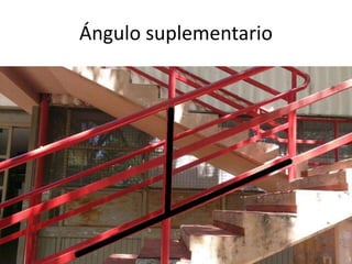 Ángulo suplementario 
 