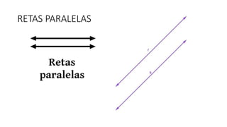 RETAS PARALELAS
 