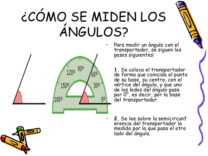 Resultado de imagen para medición de angulos