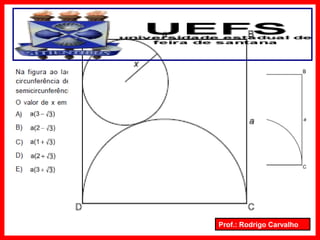 Prof.: Rodrigo Carvalho
 