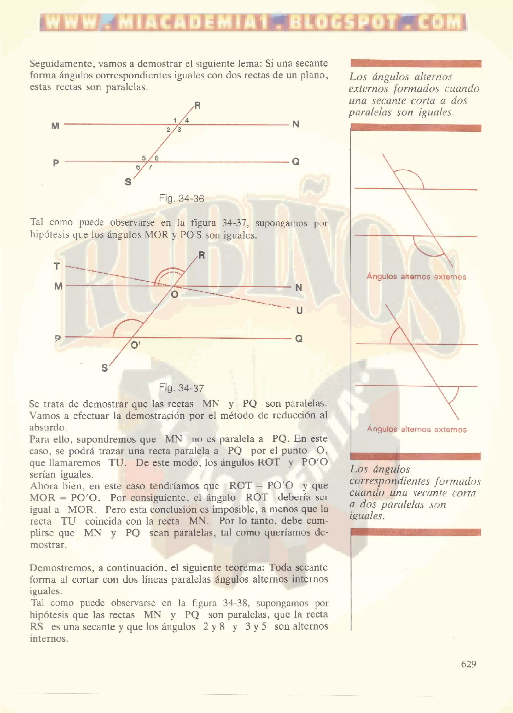 áNgulos  y   rectas