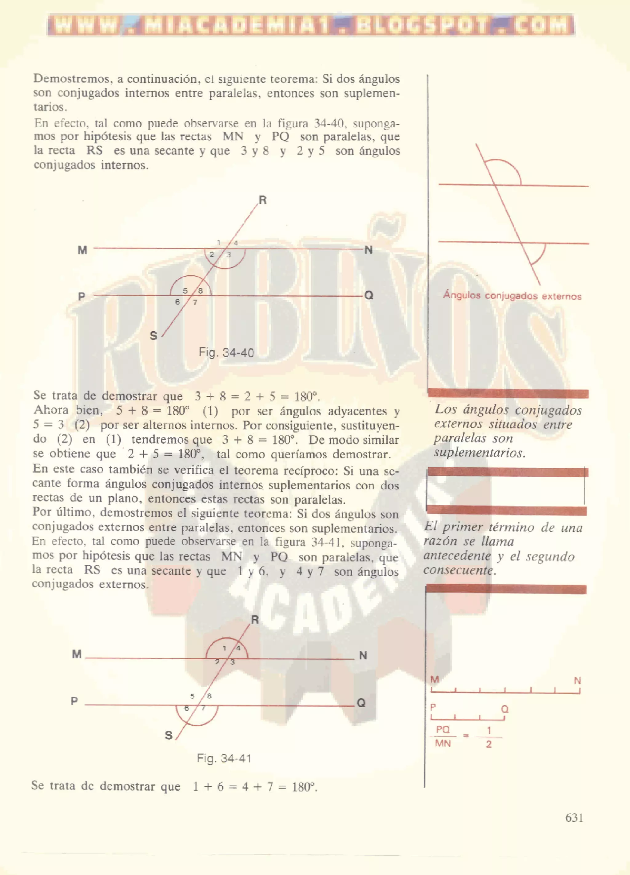 áNgulos  y   rectas