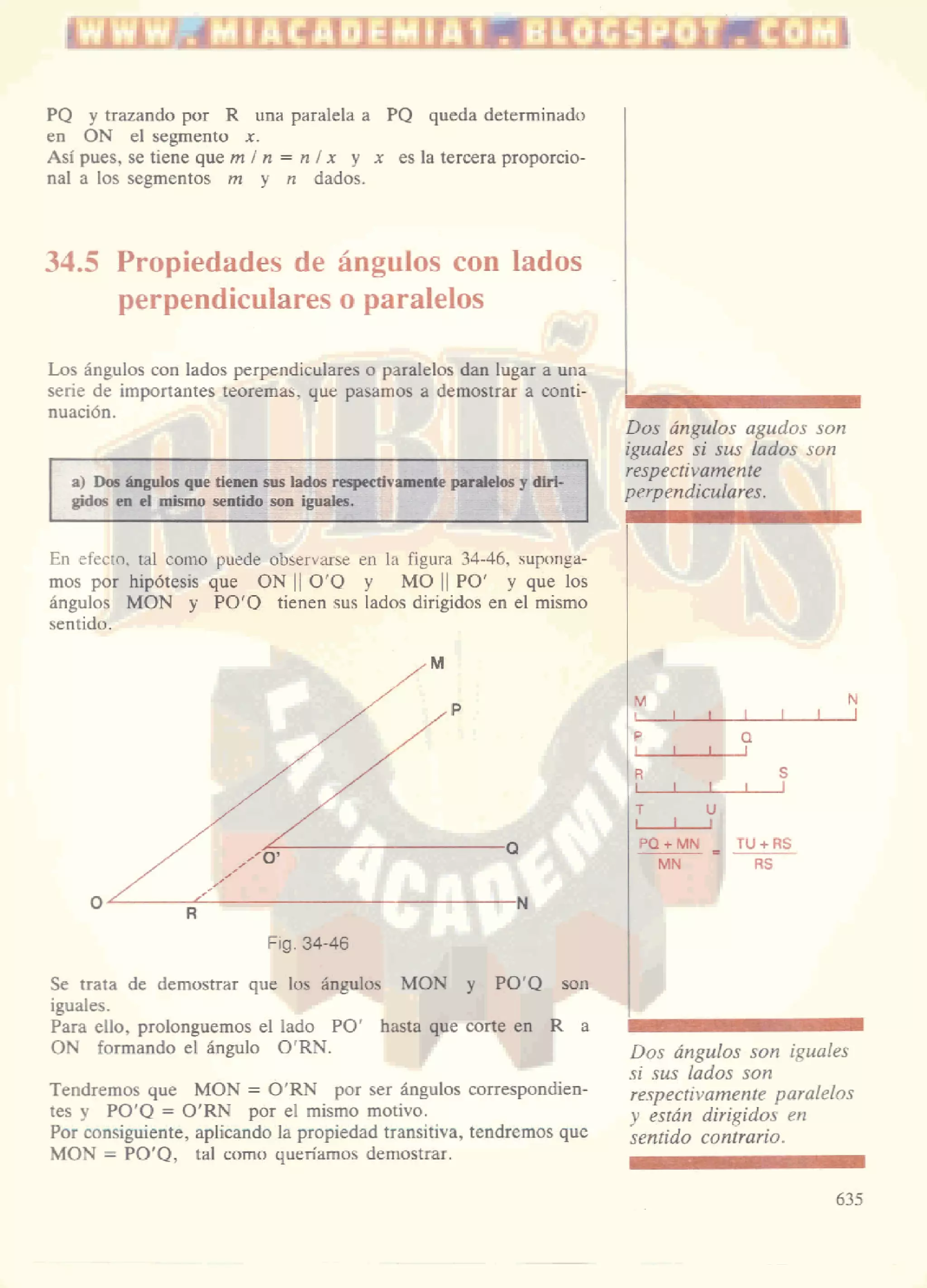 áNgulos  y   rectas