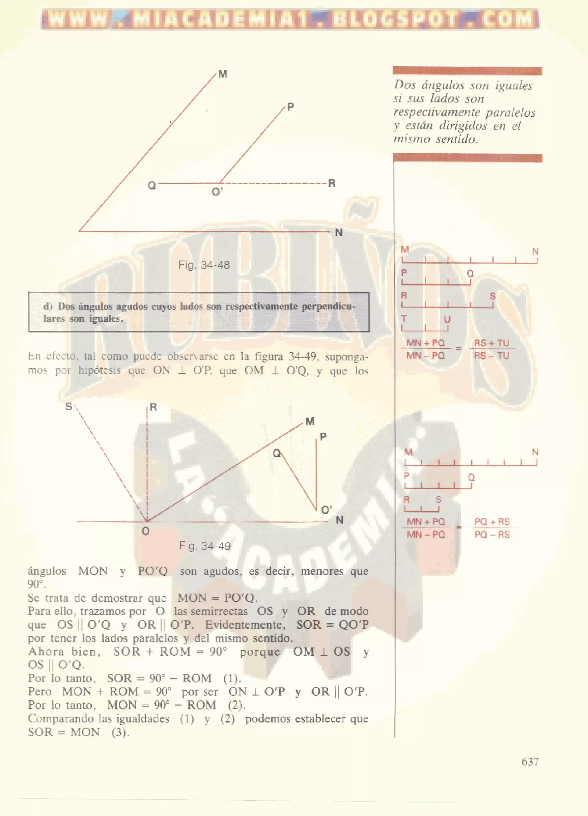 áNgulos  y   rectas