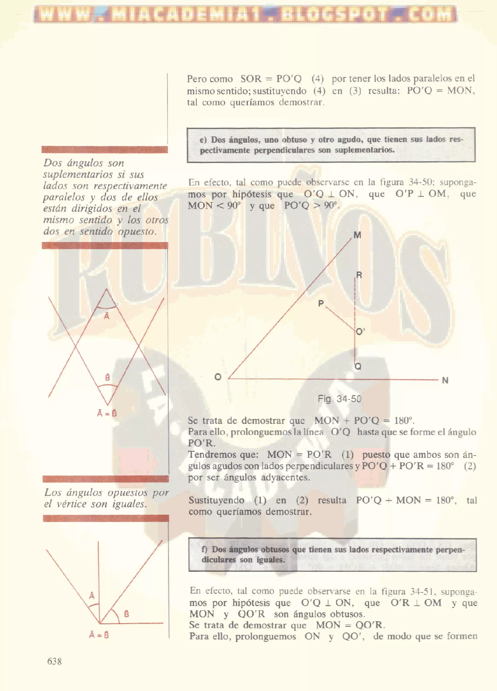 áNgulos  y   rectas