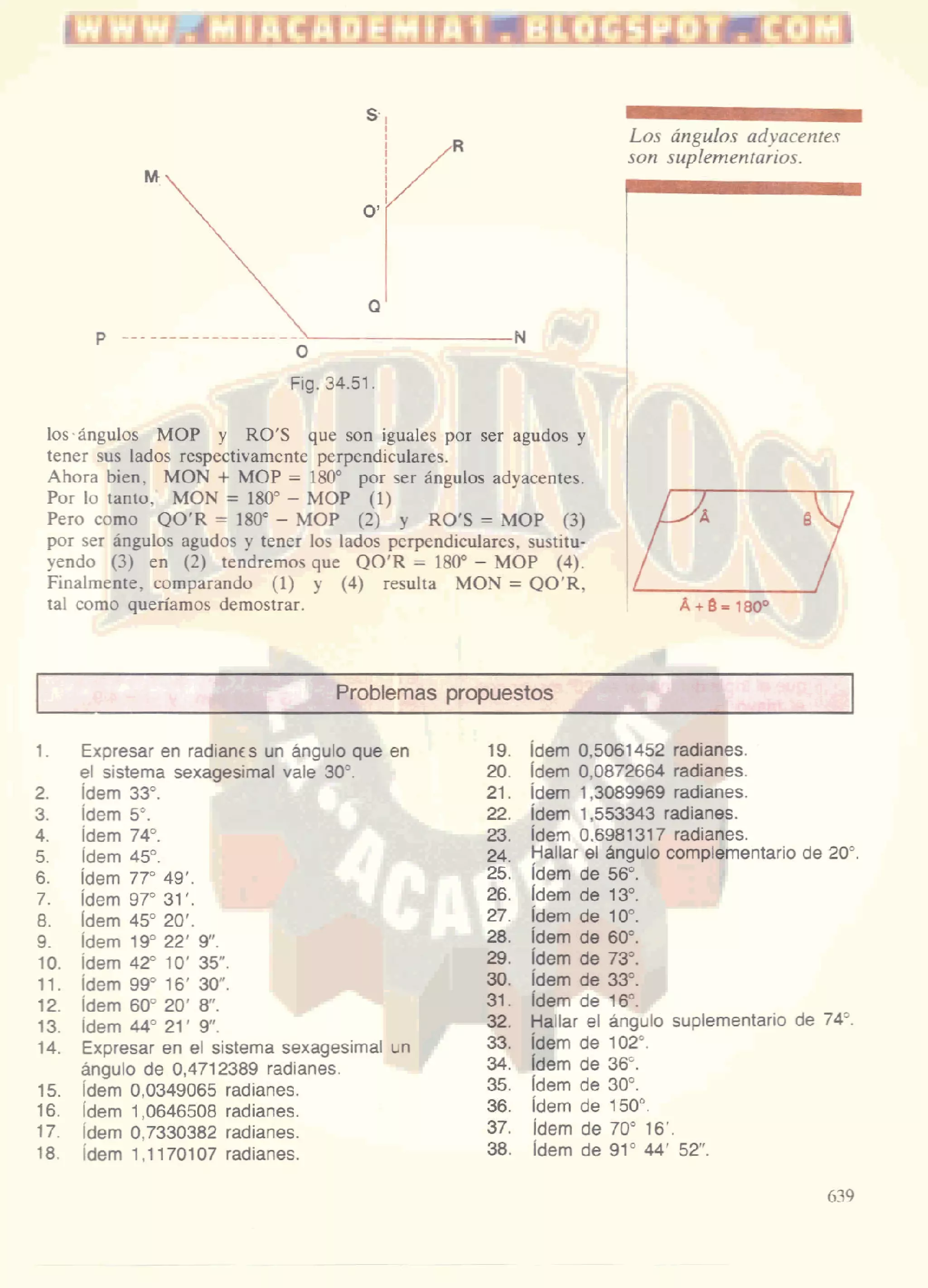 áNgulos  y   rectas