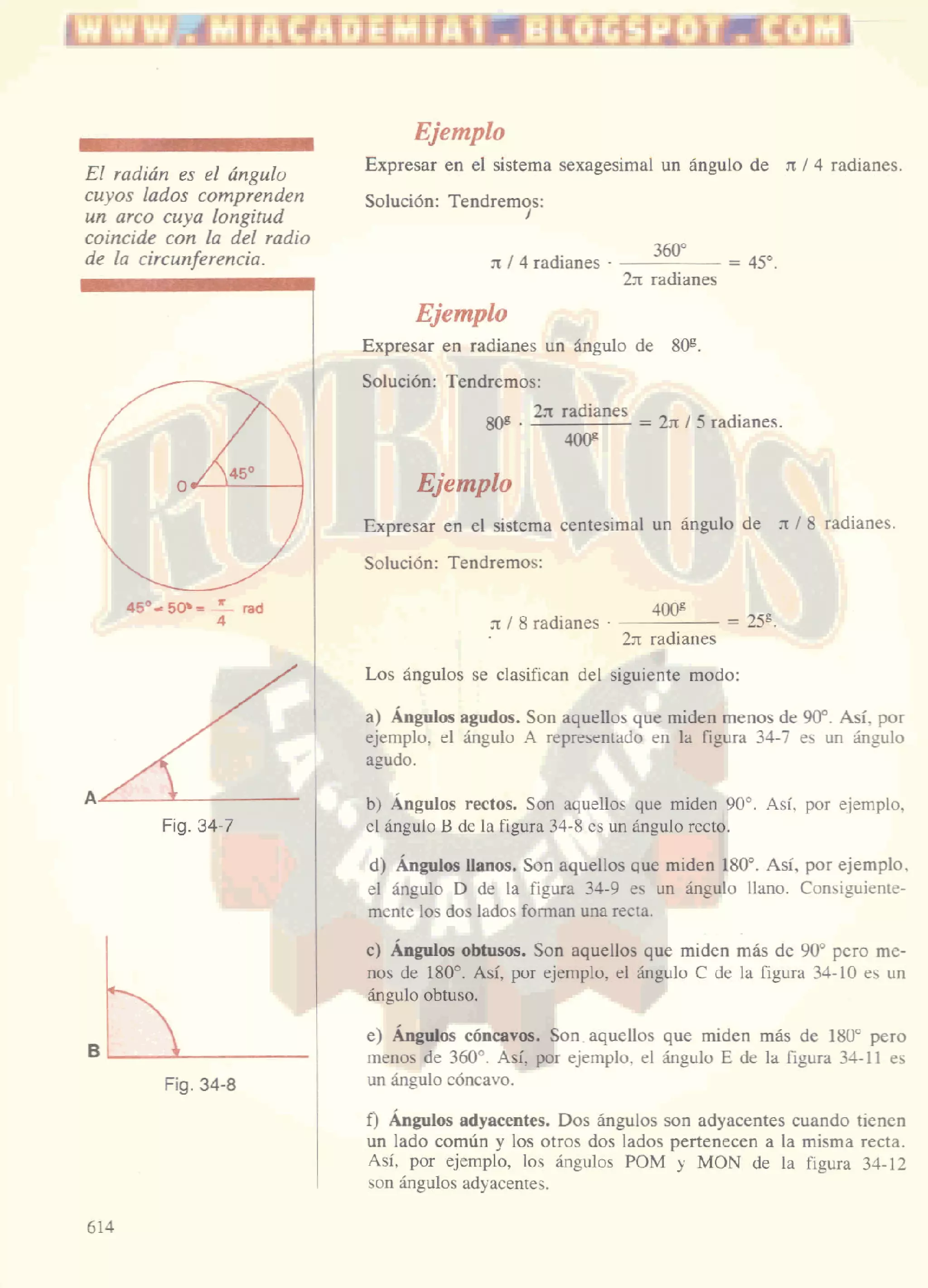 áNgulos  y   rectas