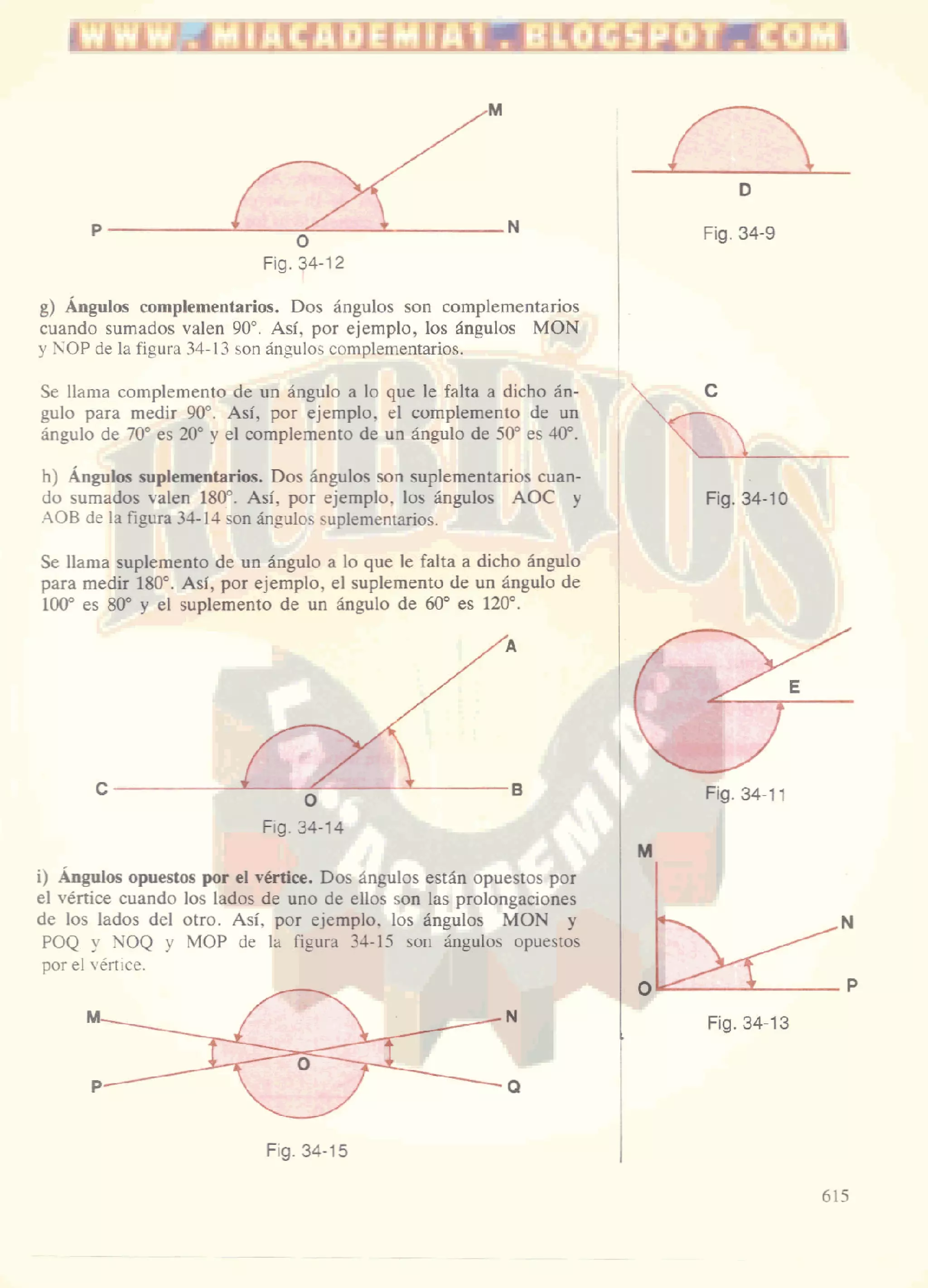 áNgulos  y   rectas