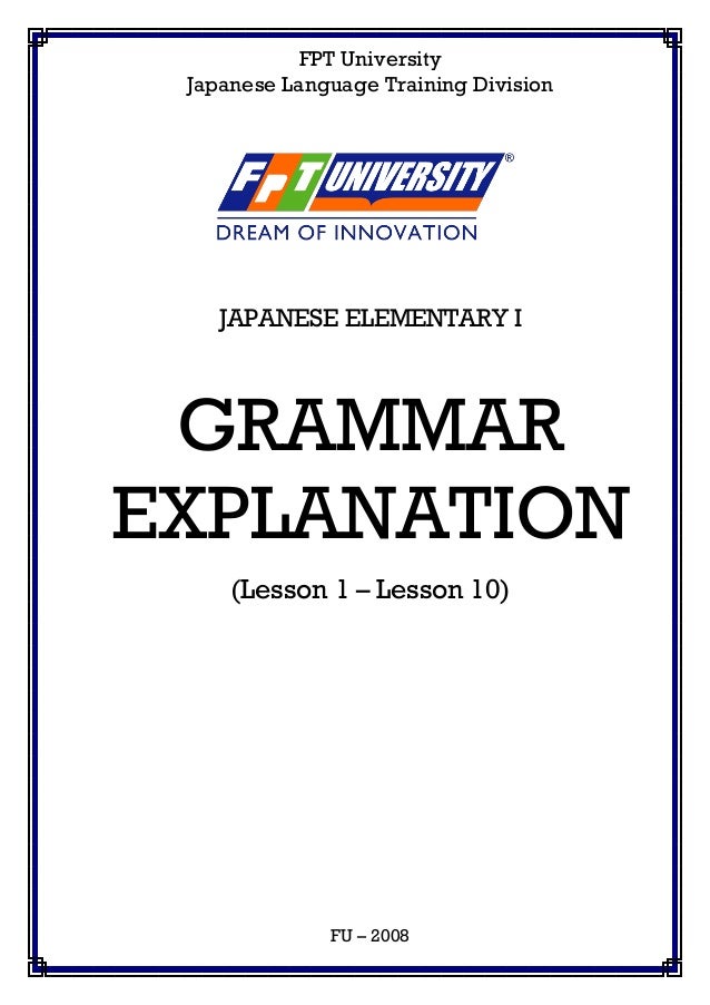 Ngu Phap 50 Bai Minanno Nigongo