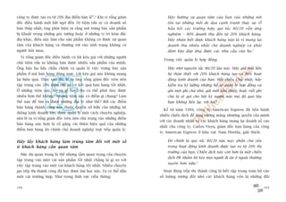 cöng ty àûúåc taåo ra tûâ 20% àõa àiïím baán leã”.6 Khi võ töíng giaám          Haäy hûúáng sûå quan têm cuãa baån vaâo nhûäng núi
àöëc àiïìu haânh múái bêët ngúâ àïën 50 tiïåm rûãa xe coá doanh söë             töìn taåi nhûäng möëi àe doåa caånh tranh thûåc sûå. ÚÃ
baán thêëp nhêët, öng phaát hiïån ra rùçng núi trûng baây saãn phêím            hêì u hïë t caá c trûúâ n g húå p , qui tùæ c 80/20 vêî n ûá n g
bõ khuêët trong nhûäng goác tûúâng hoùåc úã nhûäng võ trñ keám àùæc             nghiïåm – 80% doanh thu àïën tûâ 20% khaách haâng.
àõa khaác, àiïìu naây laâm cho saãn phêím khöng coá àûúåc sûå quan              Haäy nhêån biïët àûúåc khaách haâng naâo laâ võ mang laåi
têm cuãa khaách haâng vaâ thûúâng rúi vaâo tònh traång khöng coá                doanh thu nhiïìu nhêët cho doanh nghiïåp vaâ phaãi
ngûúâi hoãi mua.                                                                àaãm baão àaáp ûáng àûúåc caác nhu cêìu cuãa hoå.7
  Võ töíng giaám àöëc àiïìu haânh coá lúâi kïu goåi vúái nhûäng ngûúâi
                                                                              Trong viïåc quaãn lyá húåp àöìng:
chuã tiïåm rûãa xe khöng baán àûúåc nhiïìu saãn phêím cuãa mònh.
Öng baão hoå haäy chêën chónh vaâ quaãn lyá viïåc trûng baây saãn               Haäy nhúá nguyïn tùæc 80/20 lêu nay. Haäy giûä möëi liïn
phêím úã núi baán haâng àuáng mûåc. Lúâi kïu goåi naây khöng mang               hïå thên thiïët vúái 20% khaách haâng taåo ra 80% hoaåt
laåi hiïåu quaã. Thay vaâo àoá, leä ra öng töíng giaám àöëc trïn nïn            àöång kinh doanh cuãa baån. Möîi chiïìu Chuã nhêåt, haäy
têåp trung vaâo 20% tiïåm rûãa xe coá kïët quaã baán haâng töët nhêët.          kiïím tra kyä lûúäng nhûäng höì sú quaãn lyá húåp àöìng vaâ
ÚÃ nhûäng tiïåm naây, hoå coá gò hay? Hoå coá thïí phaát huy àûúåc              ghi möåt ghi chuá nhoã, gûãi möåt têëm thiïåp, hoùåc viïët ghi
nhiïìu hún thïë khöng? Nhûäng tiïåm naây coá àiïím gò chung? Laâm               chuá laâ seä goåi cho bêët kyâ ngûúâi naâo maâ àaä quaá lêu
thïë naâo àïí tòm ra àûúåc nhûäng àaåi lyá nhû thïë? Búãi caác àiïím            baån khöng liïn laåc vúái hoå.8
baán haâng thaânh cöng naây thuöåc quyïìn súã hûäu cuãa nhûäng hïå
                                                                              Kïí tûâ nùm 1994, cöng ty American Express àaä tiïën haânh
thöëng kinh doanh lúán, àûúåc quaãn lyá möåt caách chuyïn nghiïåp,
                                                                            nhiïìu chiïën dõch àïí tùng cûúâng maãng nhûúång quyïìn cuãa mònh
nïn leä ra võ töíng giaám àöëc trïn nïn chuá troång vaâo nhûäng àiïím
                                                                            vúái caác doanh nhên vaâ caác khaách haâng mang laåi doanh söë cao
baán haâng naây hún laâ cöë gùæng caãi thiïån hiïåu quaã cuãa nhûäng
                                                                            nhêët cho cöng ty. Carlos Viera, giaám àöëc baán haâng cuãa cöng
àiïím baán haâng do chñnh chuã doanh nghiïåp trûåc tiïëp quaãn lyá.
                                                                            ty American Express úã khu vûåc Nam Florida, giaãi thñch:

Haäy lêëy khaách haâng laâm trung têm àöëi vúái möåt söë                        Àoá chñnh laâ quy tùæc 80/20 xûa nay: phêìn chuã yïëu
ñt khaách haâng cêìn quan têm                                                   trong hoaåt àöång kinh doanh àûúåc taåo ra tûâ 20% thõ
                                                                                trûúâng cuãa baån. Chiïën dõch naây coân hún laâ möåt chiïën
  Mùåc duâ quan troång laâ thïë nhûng têìm quan troång cuãa chuyïån
                                                                                dõch PR nhùçm löi keáo moåi ngûúâi ài ùn úã ngoaâi thûúâng
têåp trung vaâo möåt vaâi saãn phêím töët nhêët chùèng laâ gò so vúái
                                                                                xuyïn hún nûäa.9
viïåc têåp trung vaâo möåt vaâi khaách haâng töët nhêët. Nhiïìu chuyïn
gia tiïëp thõ thaânh cöng àaä hoåc àûúåc baâi hoåc naây. Ta coá thïí dêîn     Hoaåt àöång tiïëp thõ thaânh cöng laâ biïët têåp trung toaân böå vaâo
möåt vaâi trûúâng húåp. Nhû trong lônh vûåc viïîn thöng:                    söë lûúång tûúng àöëi nhoã caác khaách haâng vöën laâ nhûäng àöëi

168                                                                                                                                                169
 