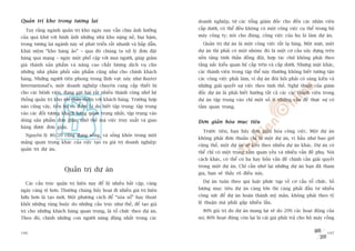 Quaãn trõ kho trong tûúng lai                                              doanh nghiïåp, tûâ caác töíng giaám àöëc cho àïën caác nhên viïn
  Tuy rùçng ngaânh quaãn trõ kho ngaây nay vêîn chõu aãnh hûúãng           cêëp dûúái, coá thïí àïìu khöng coá möåt cöng viïåc cuå thïí trong böå
cuãa quaá khûá vúái hònh aãnh nhûäng nhaâ kho nùång nïì, buåi bùåm,        maáy cöng ty; noái cho àuáng, cöng viïåc cuãa hoå laâ laâm dûå aán.
trong tûúng lai ngaânh naây seä phaát triïín rêët nhanh vaâ hêëp dêîn.       Quaãn trõ dûå aán laâ möåt cöng viïåc rêët laå luâng. Möåt mùåt, möåt
Khaái niïåm “kho haâng aão” – qua àoá chuáng ta xûã lyá àún àùåt           dûå aán thò phaãi coá möåt nhoám: àoá laâ möåt cú cêëu xêy dûång trïn
haâng qua maång – ngaây möåt phöí cêåp vúái moåi ngûúâi, giuáp giaãm       nïìn taãng tinh thêìn àöìng àöåi, húåp taác chûá khöng phaãi theo
giaá thaânh saãn phêím vaâ nêng cao chêët lûúång dõch vuå cho              têìng nêëc kiïíu quan hïå cêëp trïn vaâ cêëp dûúái. Nhûng mùåt khaác,
nhûäng nhaâ phên phöëi saãn phêím cuäng nhû cho chñnh khaách               caác thaânh viïn trong têåp thïí naây thûúâng khöng biïët tûúâng têån
haâng. Nhûäng ngûúâi tiïn phong trong lônh vûåc naây nhû Baxter            caác cöng viïåc phaãi laâm, vò dûå aán àoâi hoãi phaãi coá saáng kiïën vaâ
International’s, möåt doanh nghiïåp chuyïn cung cêëp thiïët bõ             nhûäng giaãi quyïët sûå viïåc theo tònh thïë. Nghïå thuêåt cuãa giaám
cho caác bïånh viïån, àang gùåt haái rêët nhiïìu thaânh cöng nhúâ hïå      àöëc dûå aán laâ phaãi biïët hûúáng têët caã caác caác thaânh viïn trong
thöëng quaãn trõ kho rêët thên thiïån vúái khaách haâng. Trûúâng húåp      dûå aán têåp trung vaâo chó möåt söë ñt nhûäng vêën àïì thûåc sûå coá
naâo cuäng vêåy, tiïën böå coá àûúåc laâ do biïët têåp trung: têåp trung   têìm quan troång.
vaâo caác àöëi tûúång khaách haâng quan troång nhêët, têåp trung vaâo
doâng saãn phêím àún giaãn, nhúâ thïë maâ viïåc truy xuêët vaâ giao        Àún giaãn hoáa muåc tiïu
haâng àûúåc àún giaãn.
                                                                             Trûúác tiïn, baån haäy àún giaãn hoáa cöng viïåc. Möåt dûå aán
  Nguyïn lyá 80/20 cuäng àang söëng, vaâ söëng khoãe trong möåt
                                                                           khöng phaãi àún thuêìn chó laâ möåt dûå aán, vò hêìu nhû bao giúâ
maãng quan troång khaác cuãa viïåc taåo ra giaá trõ doanh nghiïåp:
                                                                           cuäng thïë, möåt dûå aán seä keáo theo nhiïìu dûå aán khaác. Dûå aán coá
quaãn trõ dûå aán.
                                                                           thïí chó coá möåt troång têm quan yïëu vaâ nhiïìu vêën àïì phuå. Noái
                                                                           caách khaác, coá thïí coá ba hay böën vêën àïì chñnh cêìn giaãi quyïët
                                                                           trong möåt dûå aán. Chó cêìn nhúá laåi nhûäng dûå aán baån àaä tham
                       Quaãn trõ dûå aán                                   gia, baån seä thêëy roä àiïìu naây.

  Caác cêëu truác quaãn trõ hiïån nay àïí löå nhiïìu bêët cêåp, caâng        Dûå aán tuên theo qui luêåt phûác taåp vïì cú cêëu töí chûác. Söë
ngaây caâng tïå hún. Thûúâng chuáng huãy hoaåi ài nhiïìu giaá trõ hiïån    lûúång muåc tiïu dûå aán caâng lúán thò caâng phaãi àêìu tû nhiïìu
hûäu hún laâ taåo múái. Möåt phûúng caách àïí “xoáa söí” hay thoaát        cöng sûác àïí dûå aán hoaân thaânh myä maän, khöng phaãi theo tyã
khoãi nhûäng raâng buöåc do nhûäng cêëu truác nhû thïë, àïí taåo giaá      lïå thuêån maâ phaãi gêëp nhiïìu lêìn.
trõ cho nhûäng khaách haâng quan troång, laâ töí chûác theo dûå aán.         80% giaá trõ do dûå aán mang laåi seä do 20% caác hoaåt àöång cuãa
Theo àoá, chñnh nhûäng con ngûúâi nùng àöång nhêët trong caác              noá; 80% hoaåt àöång coân laåi laâ caái giaá phaãi traã cho böå maáy cöìng


196                                                                                                                                              197
 