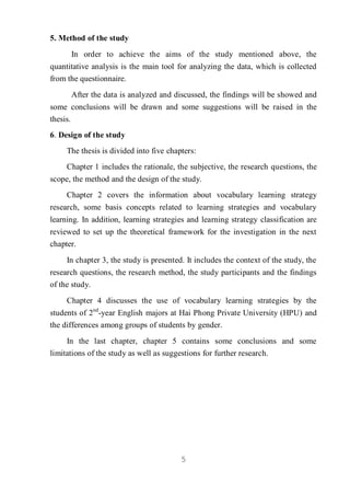 A study on the vocabulary learning strategies employed by 2 nd-year | PDF