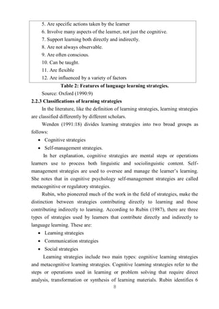 A study on the vocabulary learning strategies employed by 2 nd-year | PDF