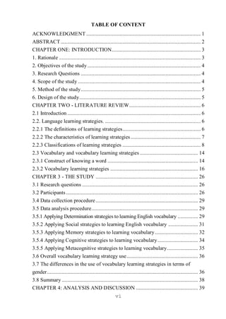 A study on the vocabulary learning strategies employed by 2 nd-year | PDF