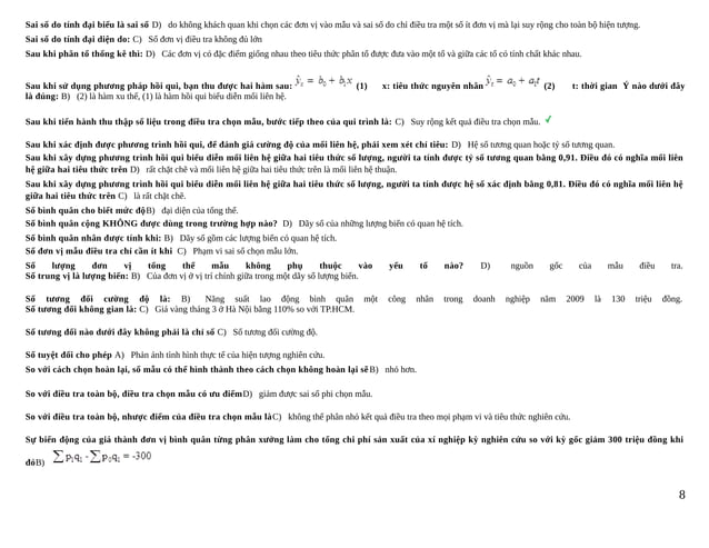 Nguyen ly thong ke | PDF