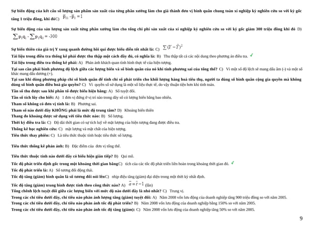 Nguyen ly thong ke | PDF