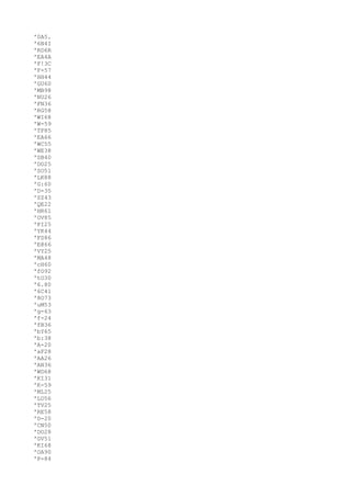 '0A5. 
'6N4I 
'RD6R 
'EA4A 
'F!3C 
'F-57 
'HH44 
'GU60 
'MB98 
'NU26 
'FN36 
'RG58 
'WI68 
'W-59 
'TF85 
'EA66 
'WC55 
'WE38 
'SB40 
'DO25 
'SO51 
'LK88 
'G:60 
'D-35 
'SZ43 
'QE22 
'HR61 
'OV85 
'PI25 
'YK44 
'FS86 
'E@66 
'VY25 
'MA48 
'cH60 
'fO92 
'tO30 
'6.80 
'6C41 
'8O73 
'uM53 
'g-63 
'f-24 
'fB36 
'bY65 
'b:38 
'A-20 
'aF28 
'AA26 
'AN36 
'WD68 
'KI31 
'K-59 
'ML25 
'LO56 
'TV25 
'RE58 
'D-20 
'CN50 
'DO28 
'GV51 
'KI68 
'OA90 
'P-84 
 