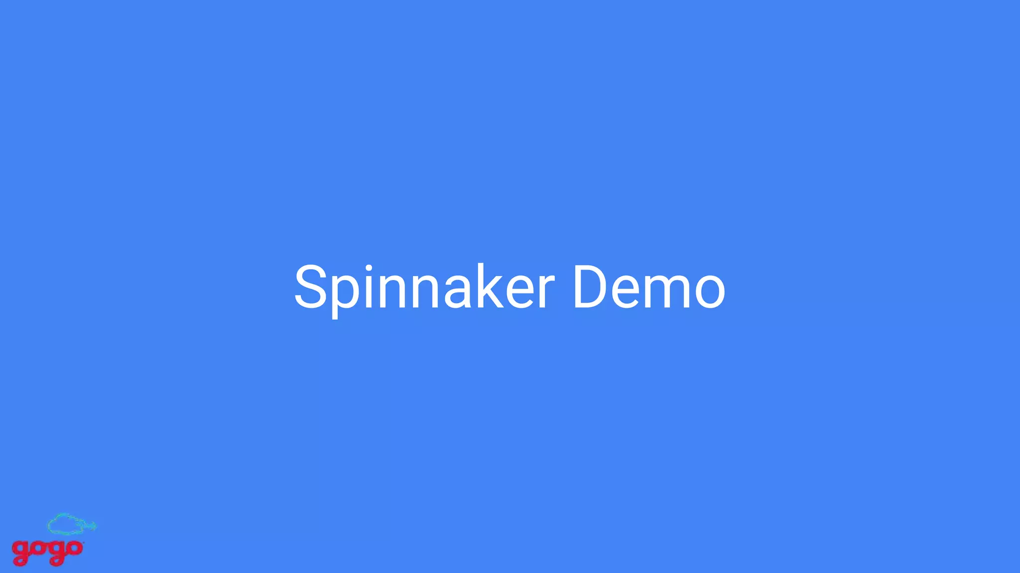 Spinnaker Demo
 