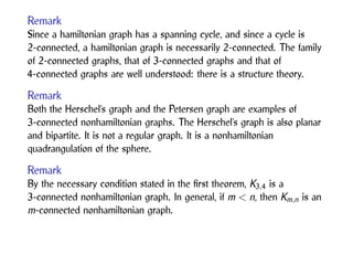 Nonhamiltonian graphs | PDF