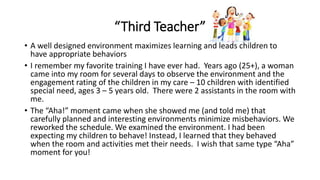Arranging the learning environment chapter 13 | PPTX