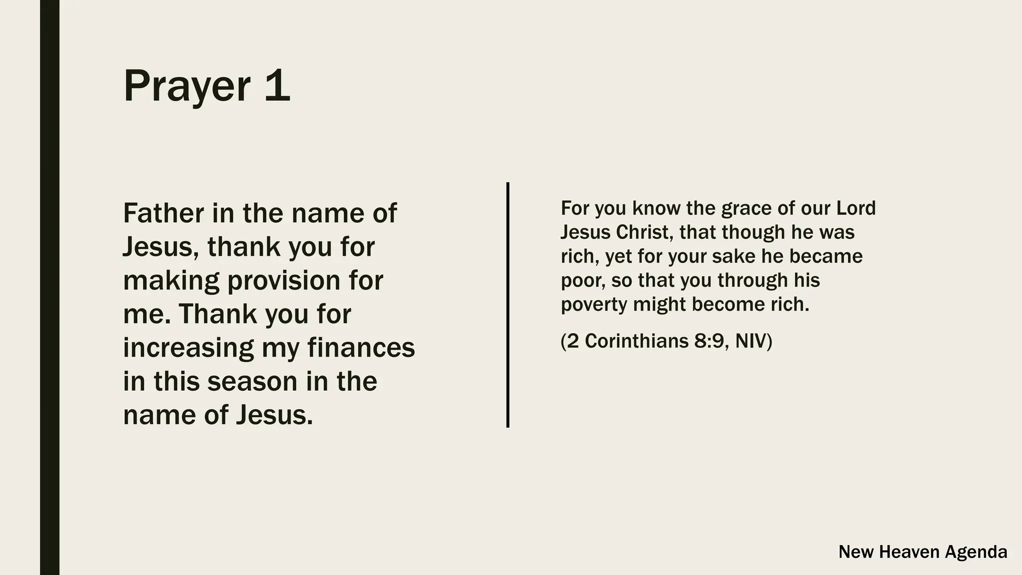 NHA Prayer For Financial Increase And Debt free pptx nha-prayer-for-financial-increase-and-debt-free-pptx