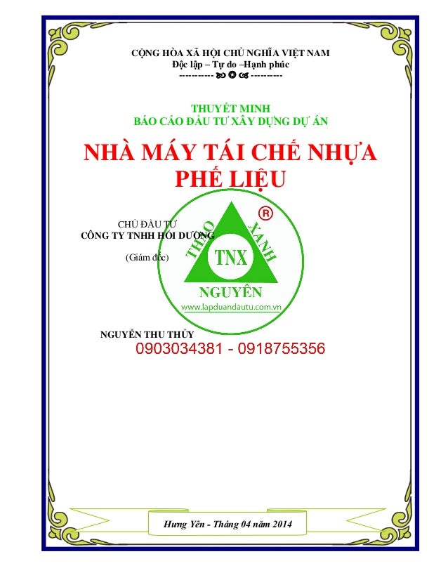 Thuyết trình về rác thải nhựa - Lưu trữ tạm thời - Trần Quốc Anh