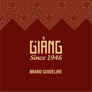 BRAND GUIDELINE
Since 1946
 
