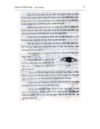 NHAÂN TÖÔÙNG HOÏC – Hy Tröông   37
 