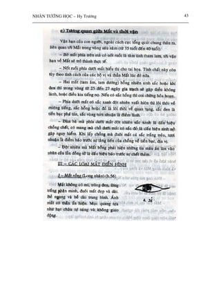 NHAÂN TÖÔÙNG HOÏC – Hy Tröông   43
 