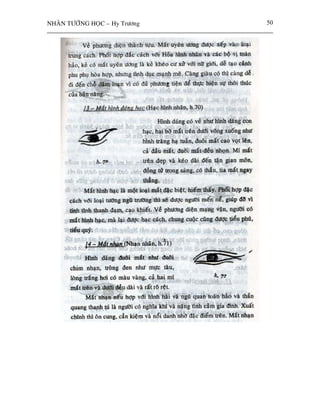 NHAÂN TÖÔÙNG HOÏC – Hy Tröông   50
 