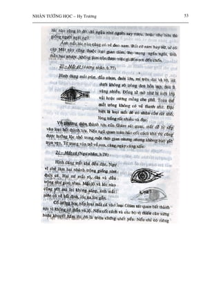 NHAÂN TÖÔÙNG HOÏC – Hy Tröông   53
 