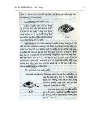 NHAÂN TÖÔÙNG HOÏC – Hy Tröông   54
 