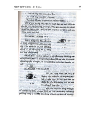 NHAÂN TÖÔÙNG HOÏC – Hy Tröông   58
 