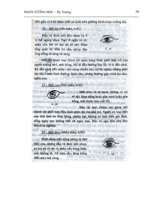 NHAÂN TÖÔÙNG HOÏC – Hy Tröông   60
 