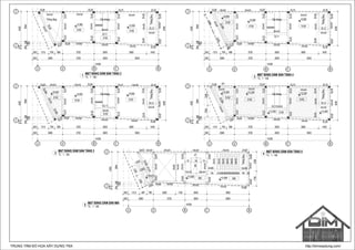 A A' B C D
1
2
3734050
3594148
104
204
600 1313 709 958 3720 2600 3600 1400
600 2980 3720 2600 5000
14300
4050
DL09
DL01
DL02
DL01
DL06
DL09
DL08
DL07
DL11
DL03
DL10
DL03
DL10
DL04
DL05
DL12
DL04
DL08
DL05
DL02
200x300
200x400
200x300
200x400
200x300
200x300
200x300
200x300
200x300 200x300 200x400
200x300
200x300 200x300
+2.950 +2.950
S100S100
S100
Thông tầng Cầu thang
Thôngtầng
A A' B C D
1
2
DL09 DL10
DL01
DL02
DL03
DL05
DL08
DL04
DL12
DL06A
200x300 200x400
200x300
200x400
200x400
200x300
200x300
200x300
200x300
200x300
200x300
DL09 DL10
DL01
DL02
DL03
DL05
DL08
DL11
DL04
DL06A
DL07
200x300
200x300 200x300
3734050
3594148
104
204
600 1313 709 958 3720 2600 3600 1400
600 2980 3720 2600 5000
14300
4050
Cầu thang
Thôngtầng
+5.650
+5.450
+5.650
S100
S100S100
S100
A A' B C D
1
2
3734050
3594148
104
204
600 1313 709 958 3720 2600 3600 1400
600 2980 3720 2600 5000
14300
4050
DL09
DL01
DL02
DL01
DL06A
DL09
DL08
DL07
DL11
DL03
DL10
DL03
DL10
DL04
DL05
DL12
DL04
DL08
DL05
DL02
200x300
200x400
200x300
200x400
200x300
200x300
200x300
200x300
200x300 200x300
200x400
200x300
200x300 200x300
Cầu thang
Thôngtầng
2240
2190
200
+9.050
+8.850
+9.050
S100S100
S100
A A' B C D
1
2
3734050
3594148
104
204
600 1313 709 958 3720 2600 3600 1400
600 2980 3720 2600 5000
14300
4050
DL09
DL01
DL02
DL01
DL06A
DL09
DL08
CS01
DL11
DL03
DL10
DL03
DL10
DL04
DL05
DL12
DL04
DL08
DL05
DL02
200x300
200x400
200x300
200x400
200x300
200x300
200x300
200x300
200x300 200x300 200x400
200x300
200x300 200x300
Cầu thang
Thôngtầng
12992295
+12.250 +12.250
+12.450
+12.250
+12.450
BT
S100
S100
S100
S100
A A' B C D
1
2
3734050
3594148
104
204
600 2980 3720 2600 5000
14300
23001750
Dm07
Dm01
Dm03
Dm01
Dm08
Dm07
Dm06
CS02
Dm10
Dm04
Dm12
Dm04
Dm05
Dm06
Dm05
Dm03
200x300
200x300
200x300
200x300
200x300
200x300
200x300 200x300
Dm12
200x300
200x300 200x300
Thôngtầng
Dm12
Dm12
Dm12
Dm12
600 1313 887 780 2620 1100 2600 5000
1235
1550
Dm02
100x300
CS02
CS02
200x300 200x300
+15.850 S80S80
+15.850
7501800
700 1200 700
1200 400200300200300200300200300200 1000 200
Dm09 Dm09
+15.610
TRUNG TÂM ĐỒ HỌA XÂY DỰNG TNX http://bimxaydung.com/
TL: 1 : 100
MẶT BẰNG DẦM SÀN TẦNG 2
1
TL: 1 : 100
MẶT BẰNG DẦM SÀN TẦNG 3
2
TL: 1 : 100
MẶT BẰNG DẦM SÀN TẦNG 4
3
TL: 1 : 100
MẶT BẰNG DẦM SÀN TẦNG 5
4
TL: 1 : 100
MẶT BẰNG DẦM SÀN MÁI
5
 