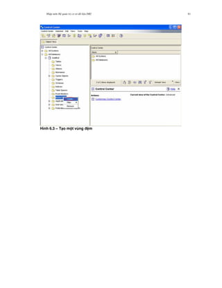 Nh p môn H qu n tr c s d li u DB2 81
Hình 6.3 – T(o m t vùng m
 