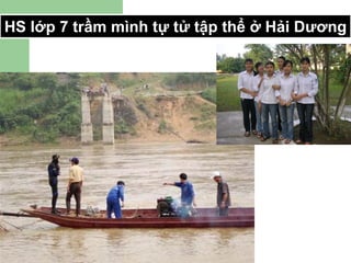 HS lớp 7 trầm mình tự tử tập thể ở Hải Dương 