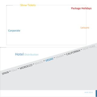 Show Tickets
Package Holidays
Leisure
Corporate
Hotel Distribution
NHA 2014
 