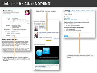 Make blogging easy using http://wordpress.org/ Follow your career interests and passions using http://www.google.com/alerts Open it up for conversation by installing http://intensedebate.com/Find blogging jobs with http://jobs.problogger.net/Search through thousands of blogs to see what your dream companies are saying http://socialmention.com