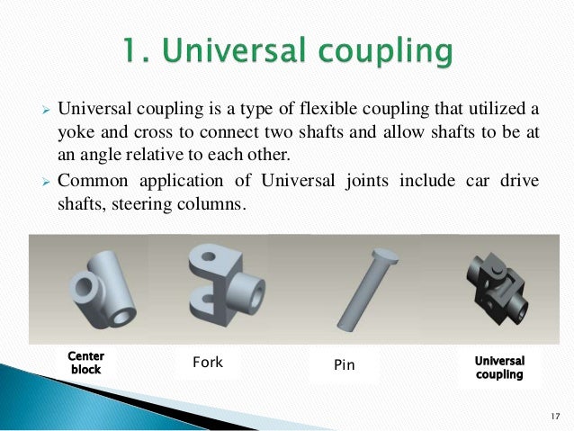 universal coupling uses