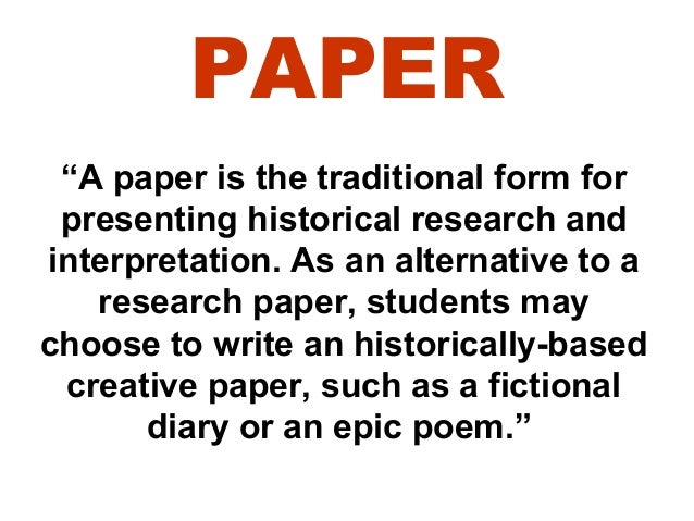 Help writing a process paper