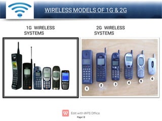 Page 8
LOGO WIRELESS MODELS OF 1G & 2G
1G WIRELESS
SYSTEMS
2G WIRELESS
SYSTEMS
 